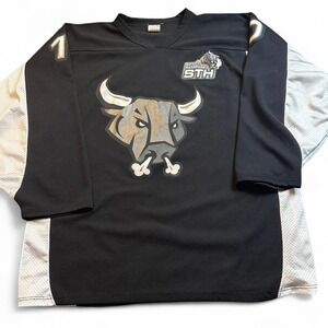 San Antonio‎ rampage AHL hockey black and grey 2010/2011 jersey size large